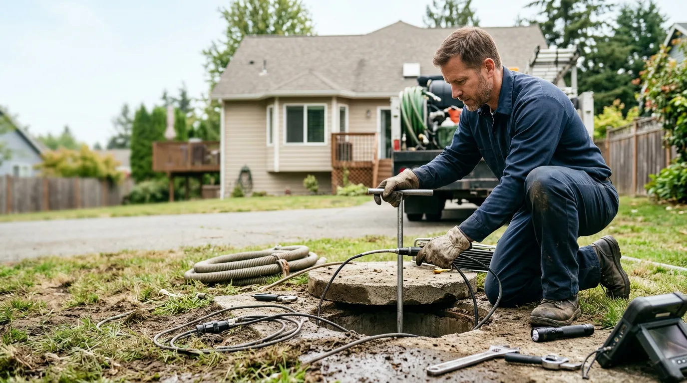 Septic Tank Pumping in New Home, TX